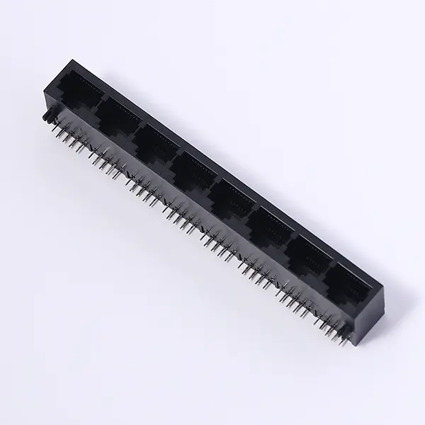 RJ45 Ethernet Port Connector factory、RJ45 Ethernet Port Connector manufacturer、 1x8 RJ45 Connector.png